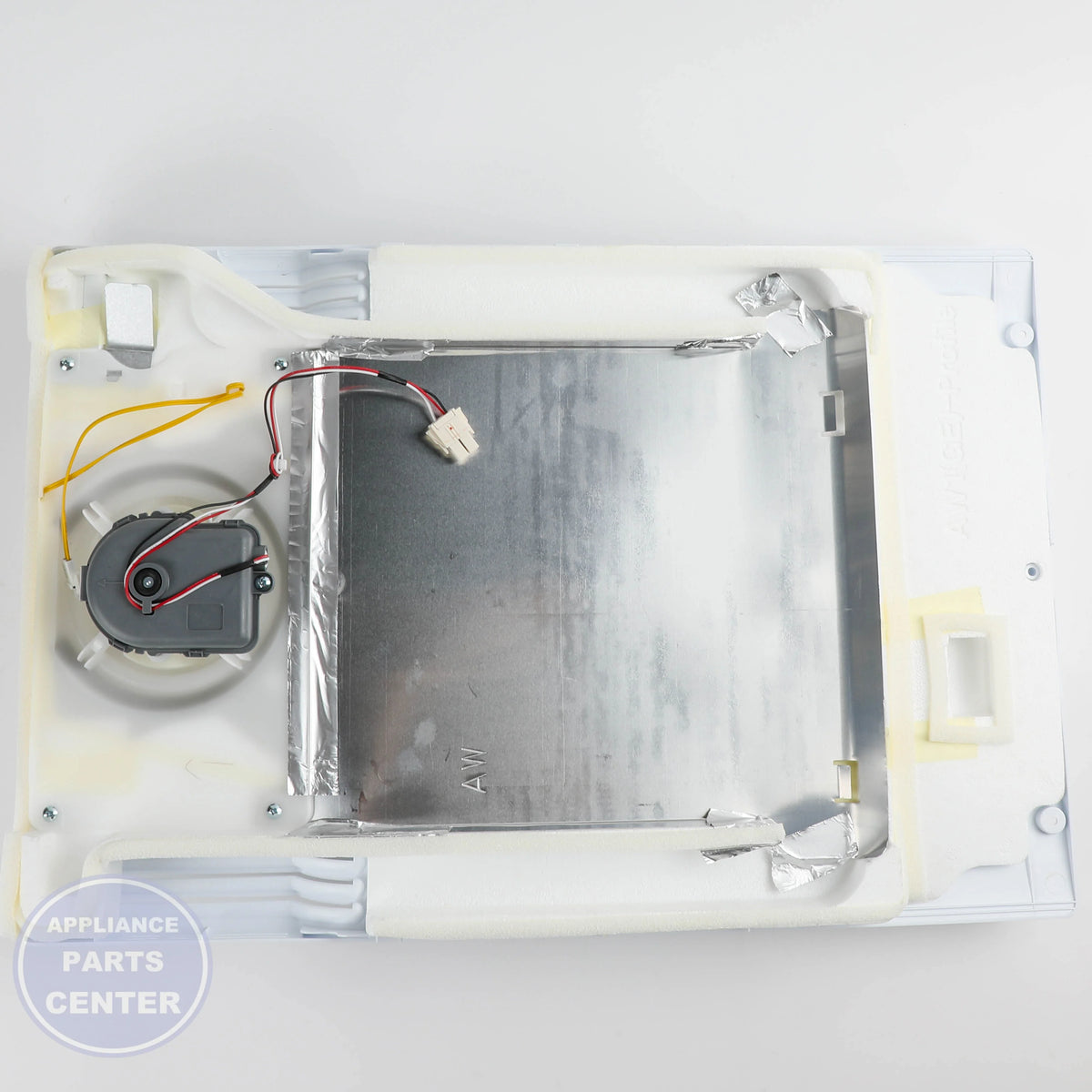 GEH EVAP COVER ASM WR60X10273 - Main view showing airflow regulation for GEH models