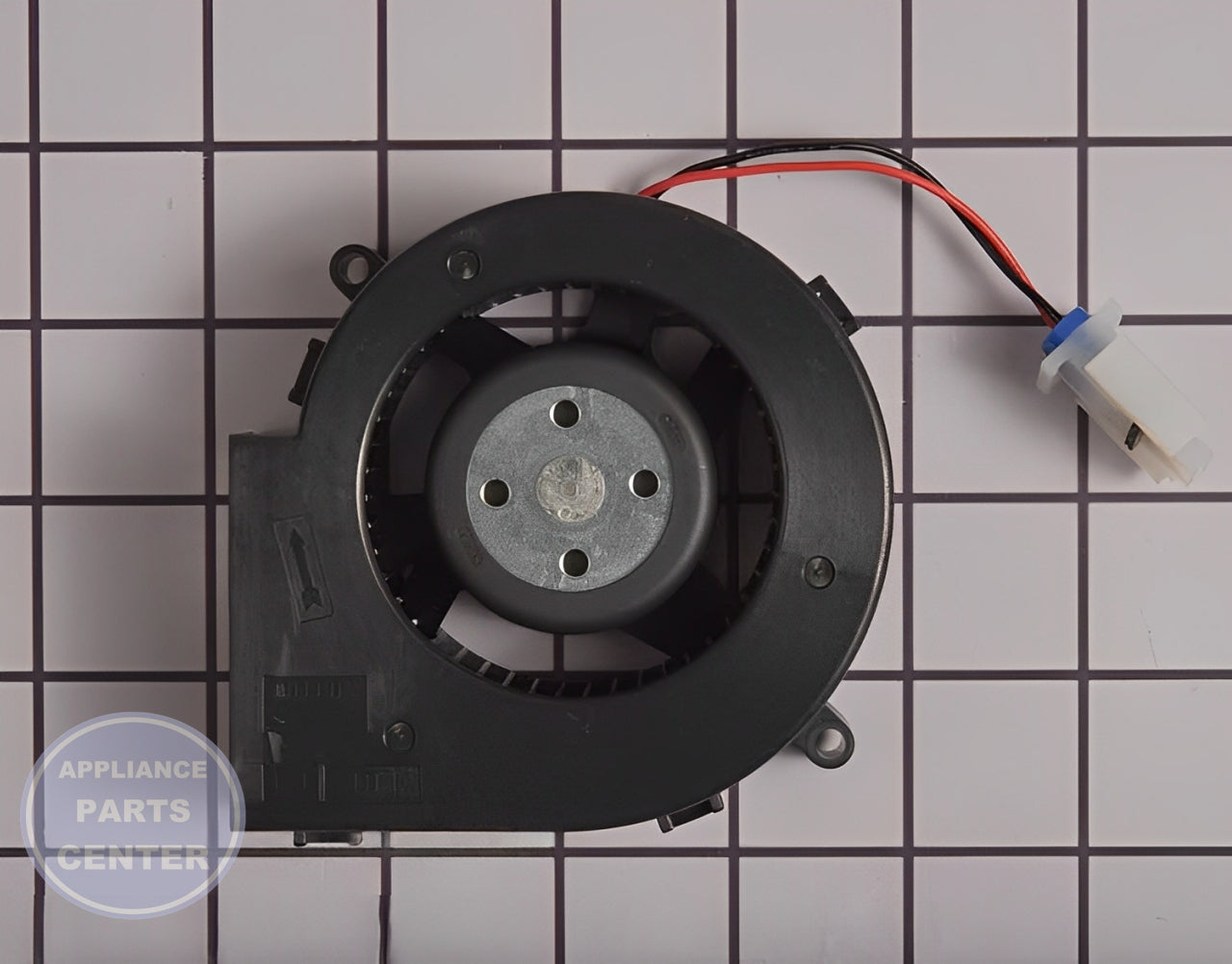 GE REFRIGERATOR DUCT BLOWER FAN WR60X10330 - Main view showing efficient air circulation for GEN Refrigerator models