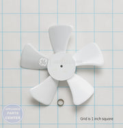 GEH REFRIGERATOR PLASTIC FAN BLADE WR60X114 - Main view showing efficient cooling for GEH models