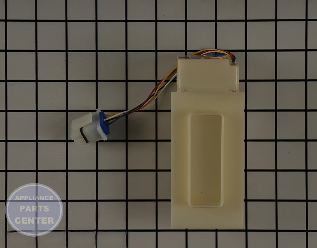 GE REFRIGERATOR DAMPER ASSEMBLY WR60X27396 - Detailed view of thermostat-controlled operation