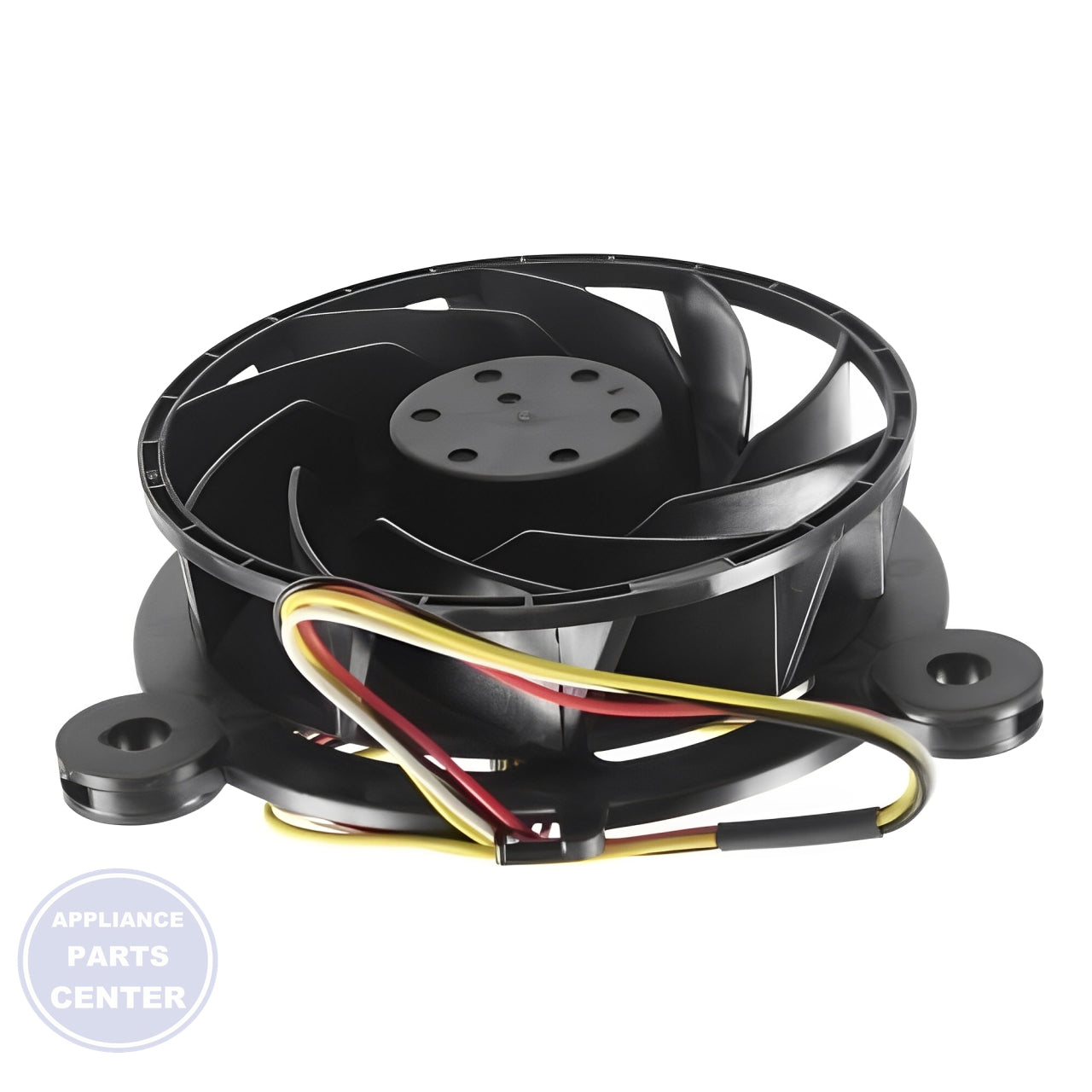 GE REFRIGERATOR EVAPORATOR FAN WR60X32071 - Main view showing airflow efficiency for various GE refrigerator models