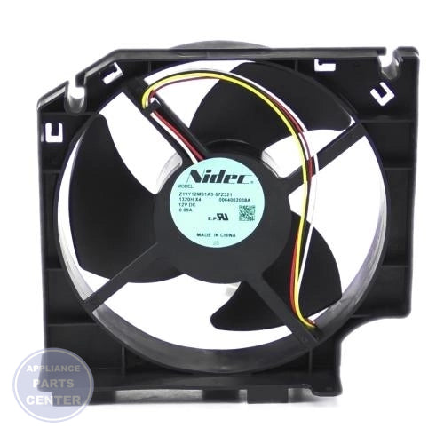 GEH CONDENSER FAN WR60X32087 - Main view showing high-speed performance for GEH XYZ and ABC models