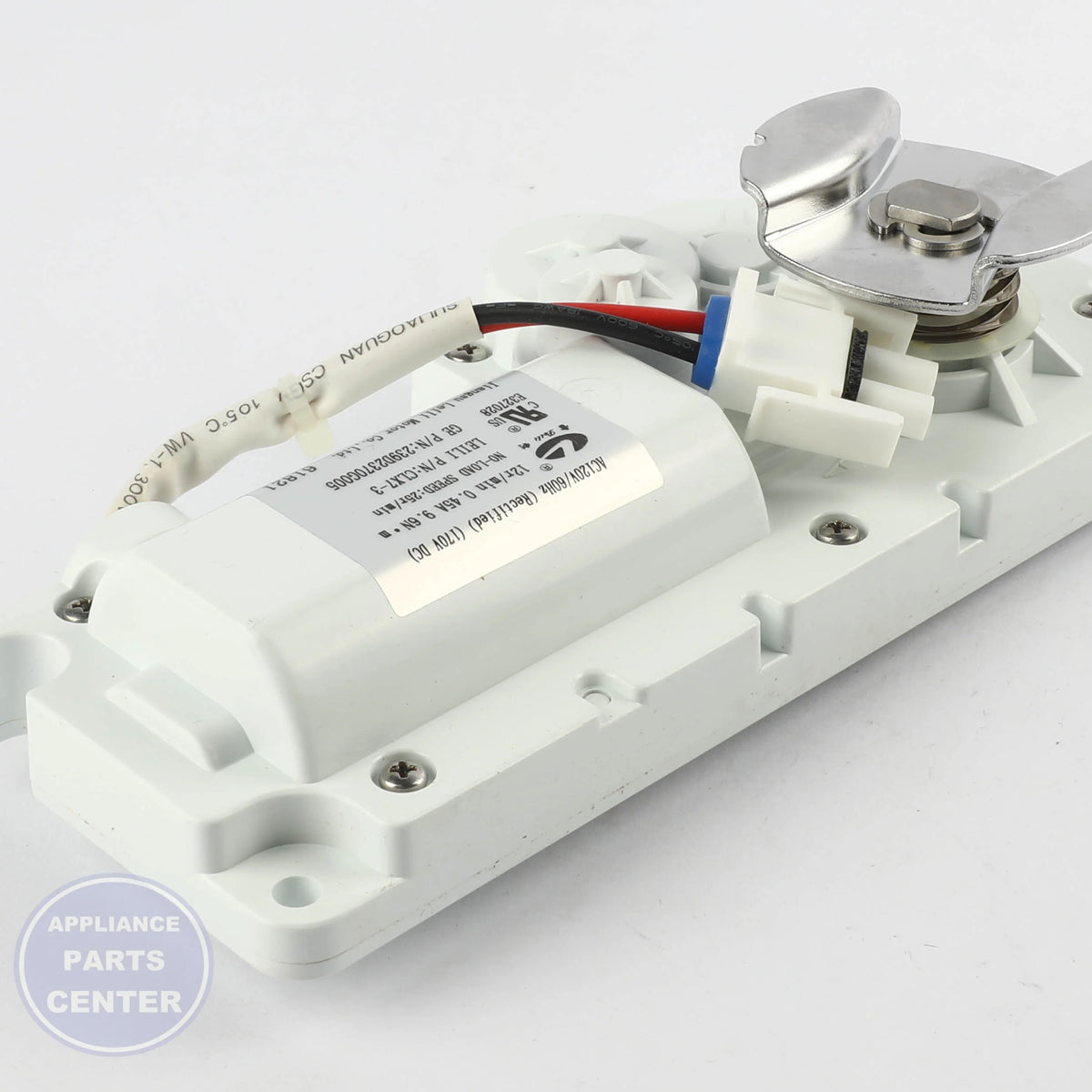 GEH AUGER MOTOR WR60X32568 - Installation in WR60X20081 showing key mounting points