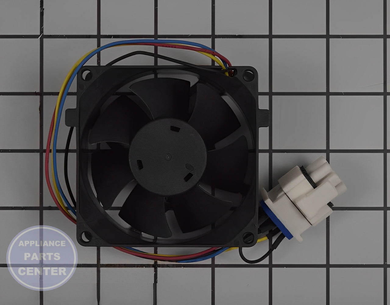 GE REFRIGERATOR FAN MOTOR WR60X35205 - Detailed view of high-quality motor specifications