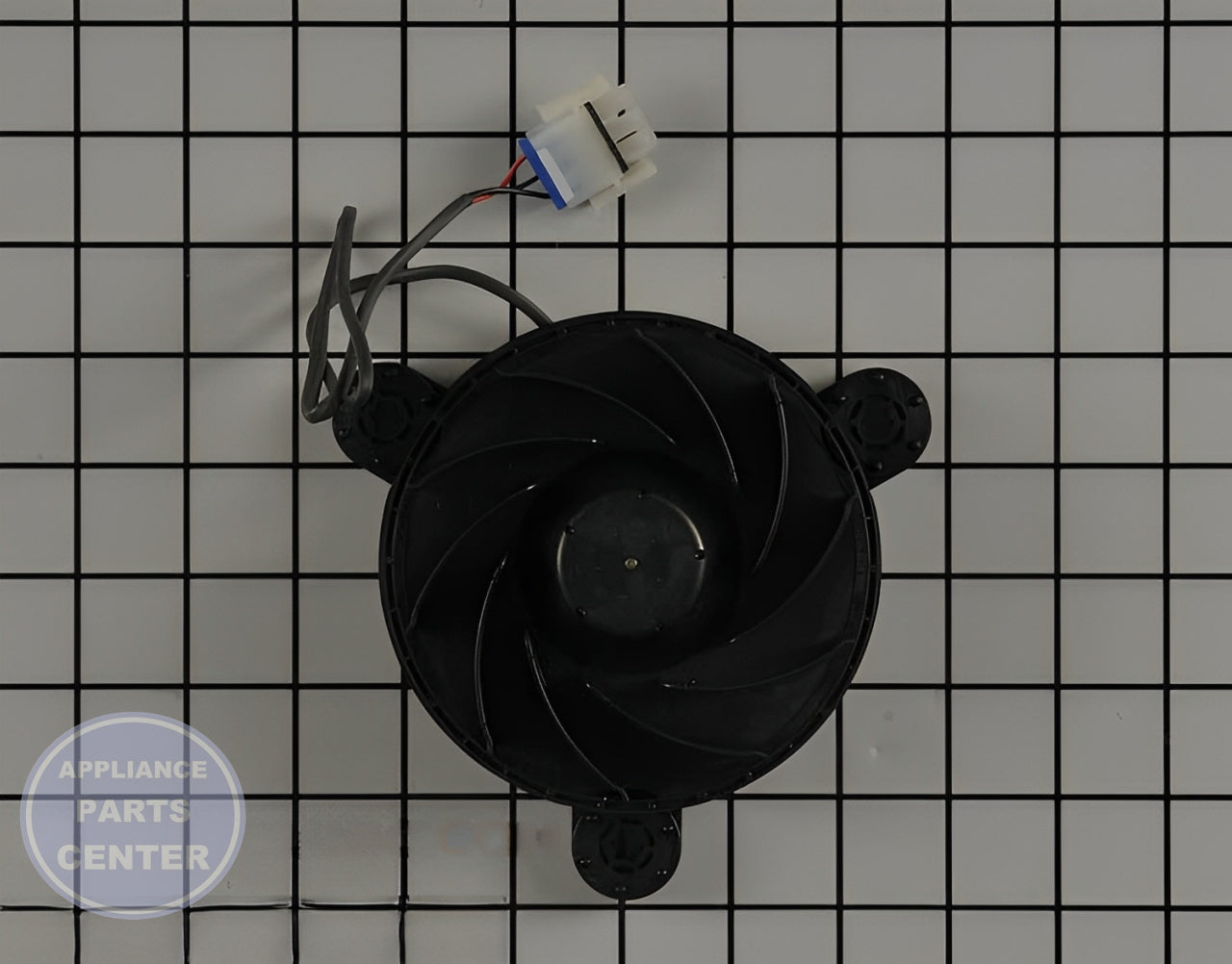 GE REFRIGERATOR EVAPORATOR FAN MOTOR WR60X35365 - Detailed view of motor technical details