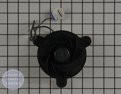 GE REFRIGERATOR EVAPORATOR FAN MOTOR WR60X35365 - Detailed view of motor technical details