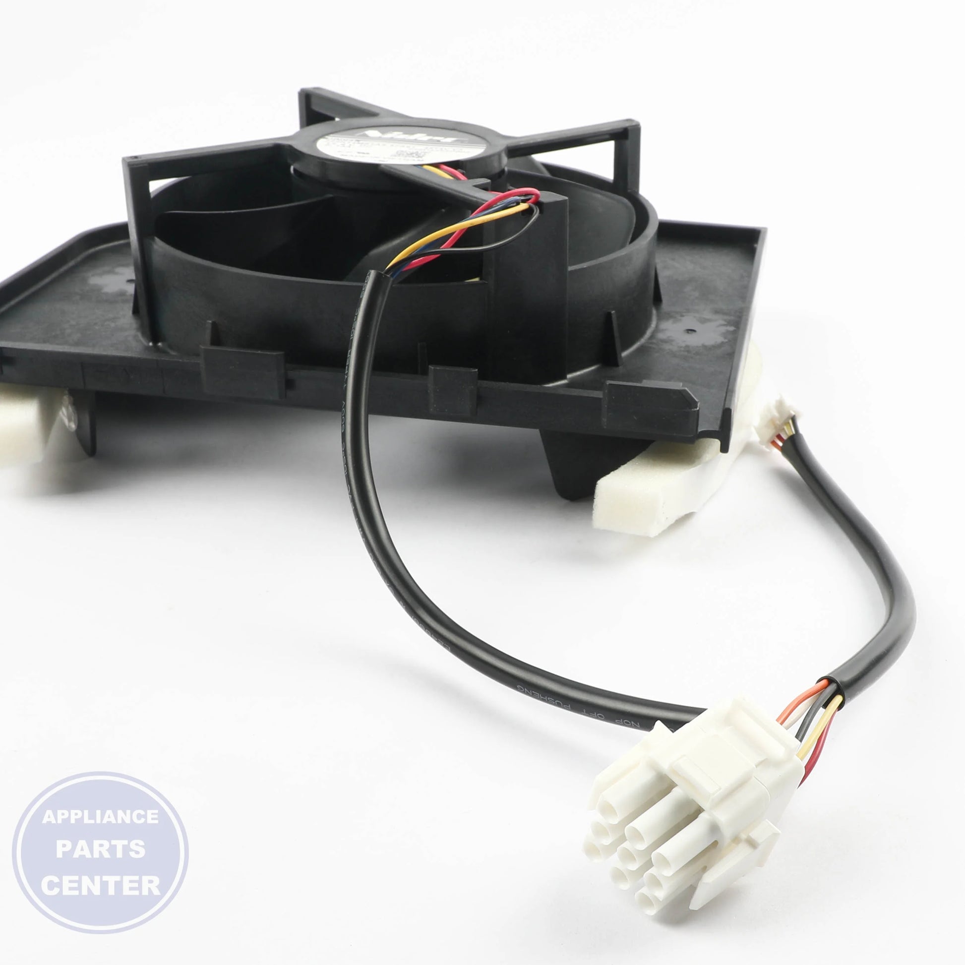 GEH FAN GASKET ASSEMBLY WR60X37209 - Installation in GEH model showing key mounting points