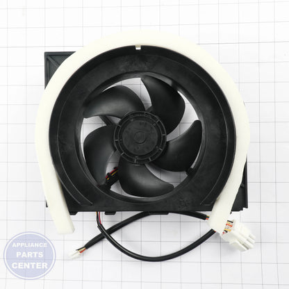 GEH FAN GASKET ASSEMBLY WR60X37209 - Installation in GEH model showing key mounting points