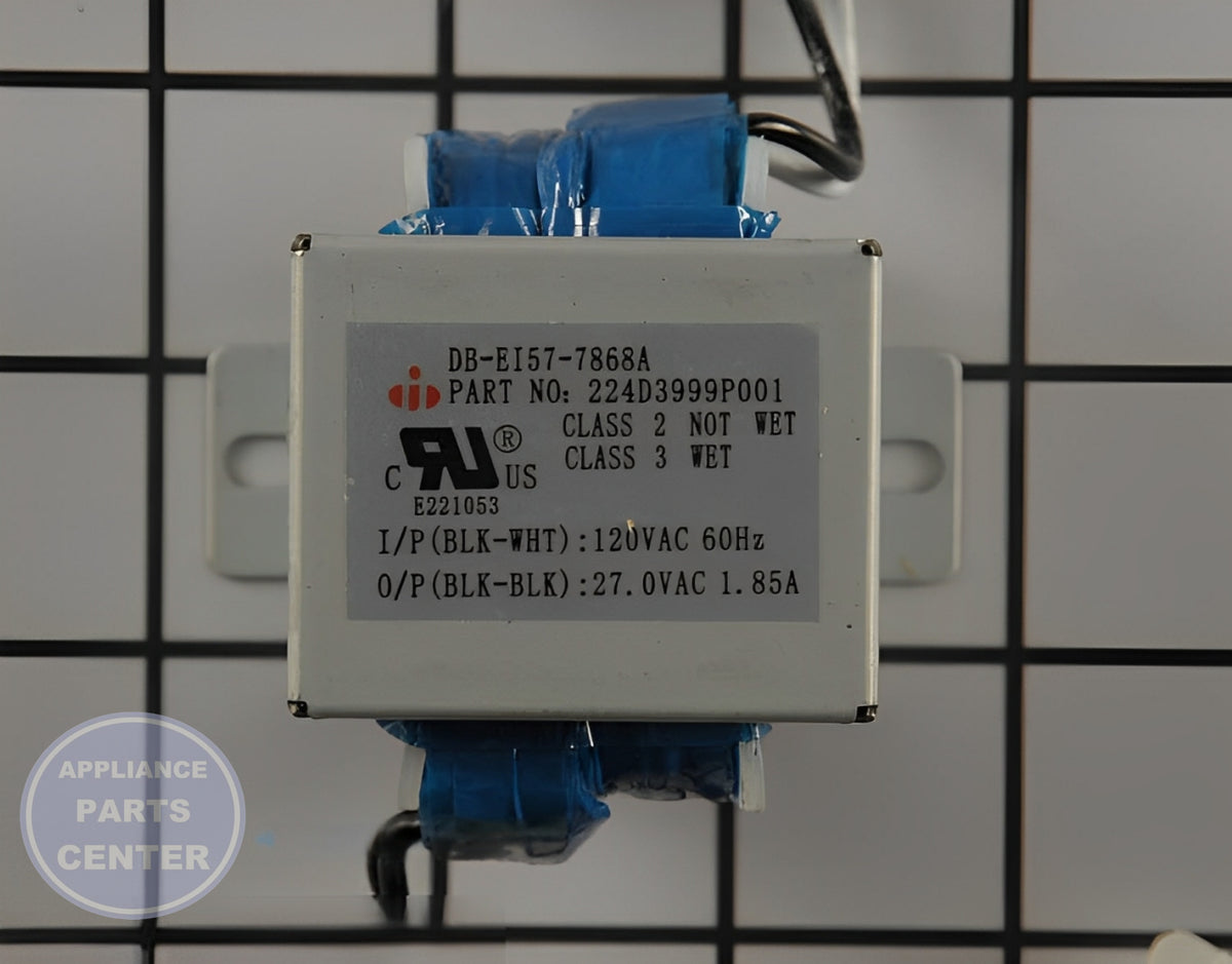 GE REFRIGERATOR LED TRANSFORMER WR62X26946 - Detailed view of efficient technical details