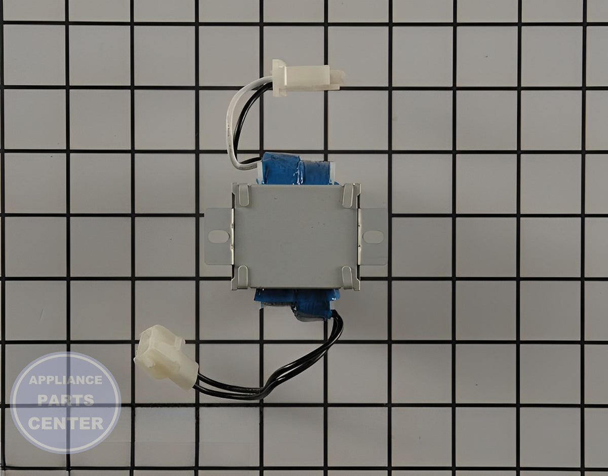 GE REFRIGERATOR LED TRANSFORMER WR62X26946 - Side view with precise specifications