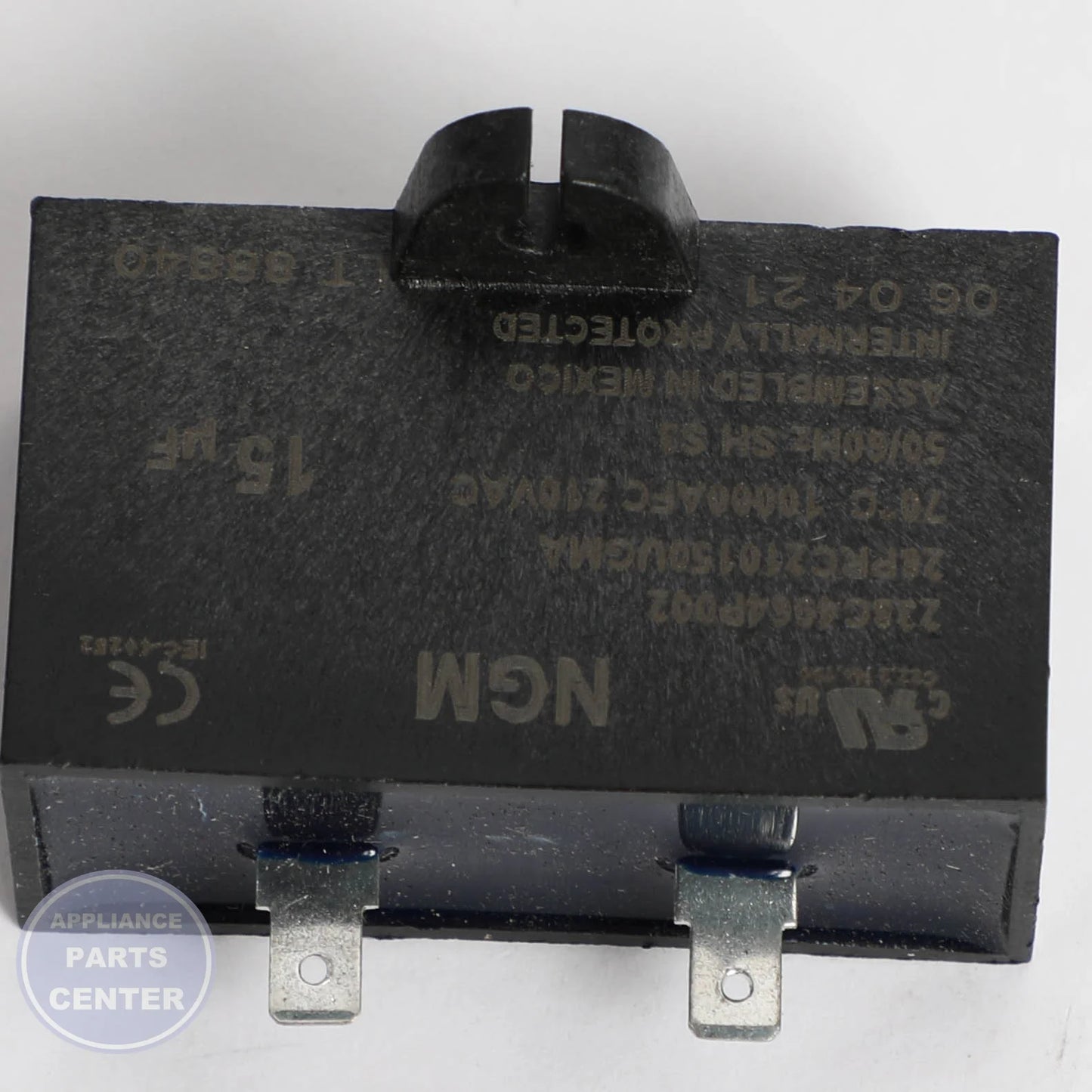 GEH CAPACITOR WR62X51 - Installation in GEH model showing mounting points