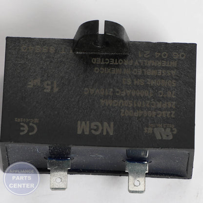 GEH CAPACITOR WR62X51 - Installation in GEH model showing mounting points