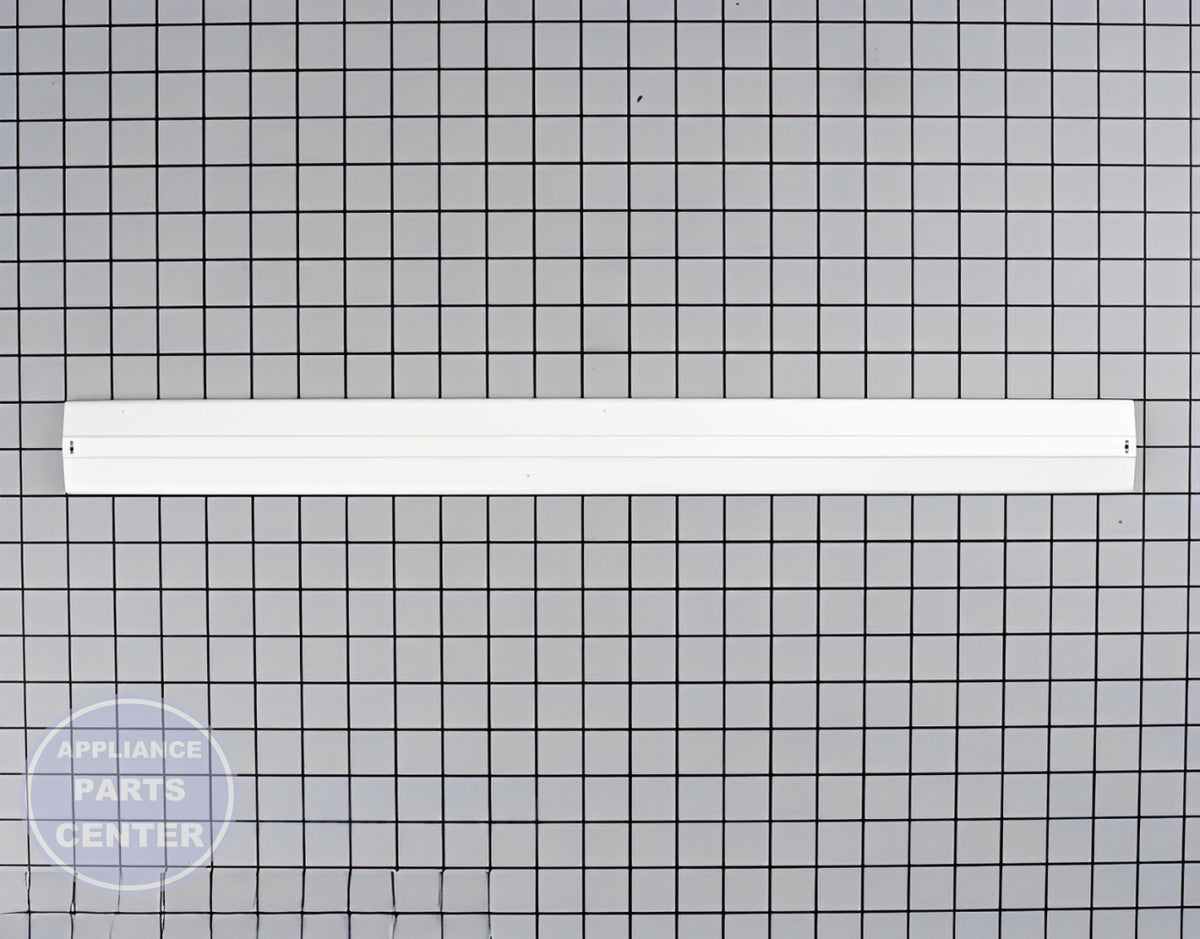 GE Shelf Retainer Bar WR71X10080 - Main view showing secure shelf support for GE Hotpoint RCA models