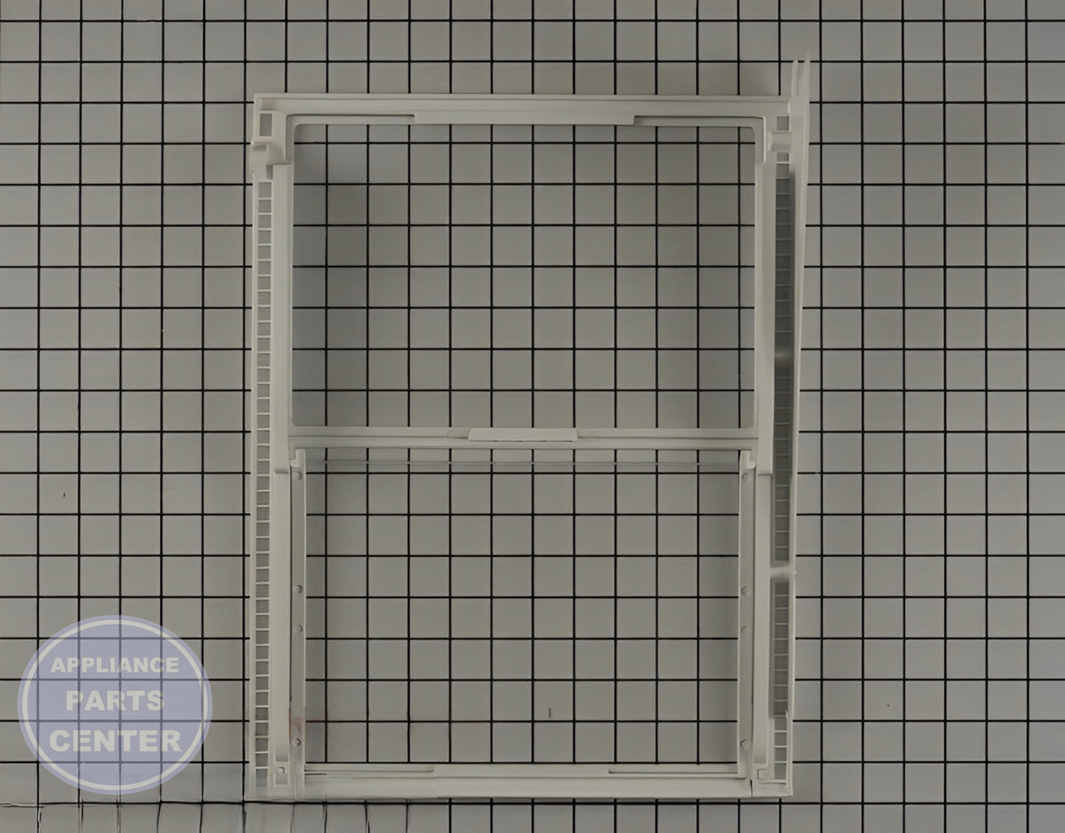 GE REFRIGERATOR SHELF WR71X24967 - Detailed view of high-quality materials for lasting performance