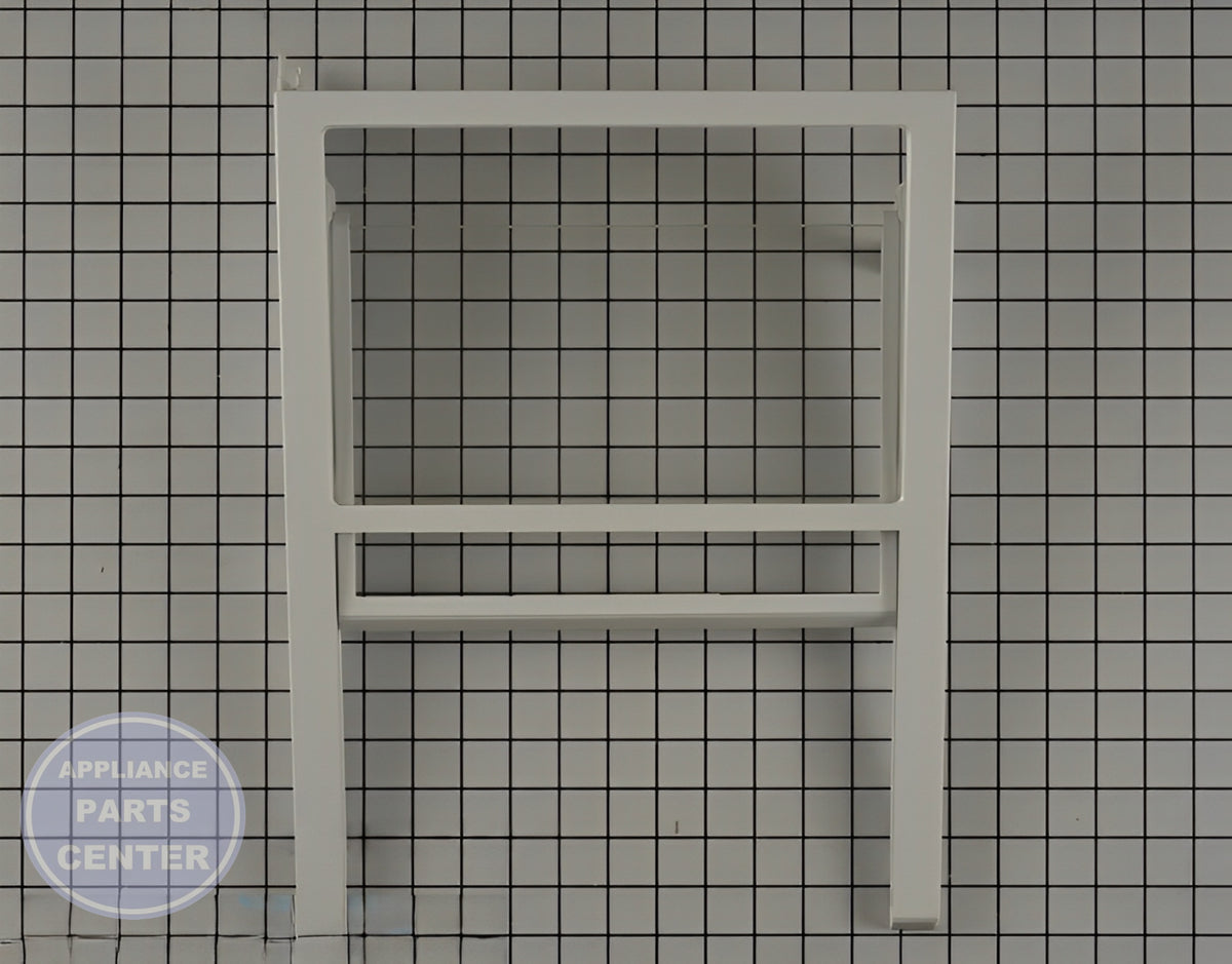 GE REFRIGERATOR SHELF WR71X24967 - Side view with 20 lbs weight capacity