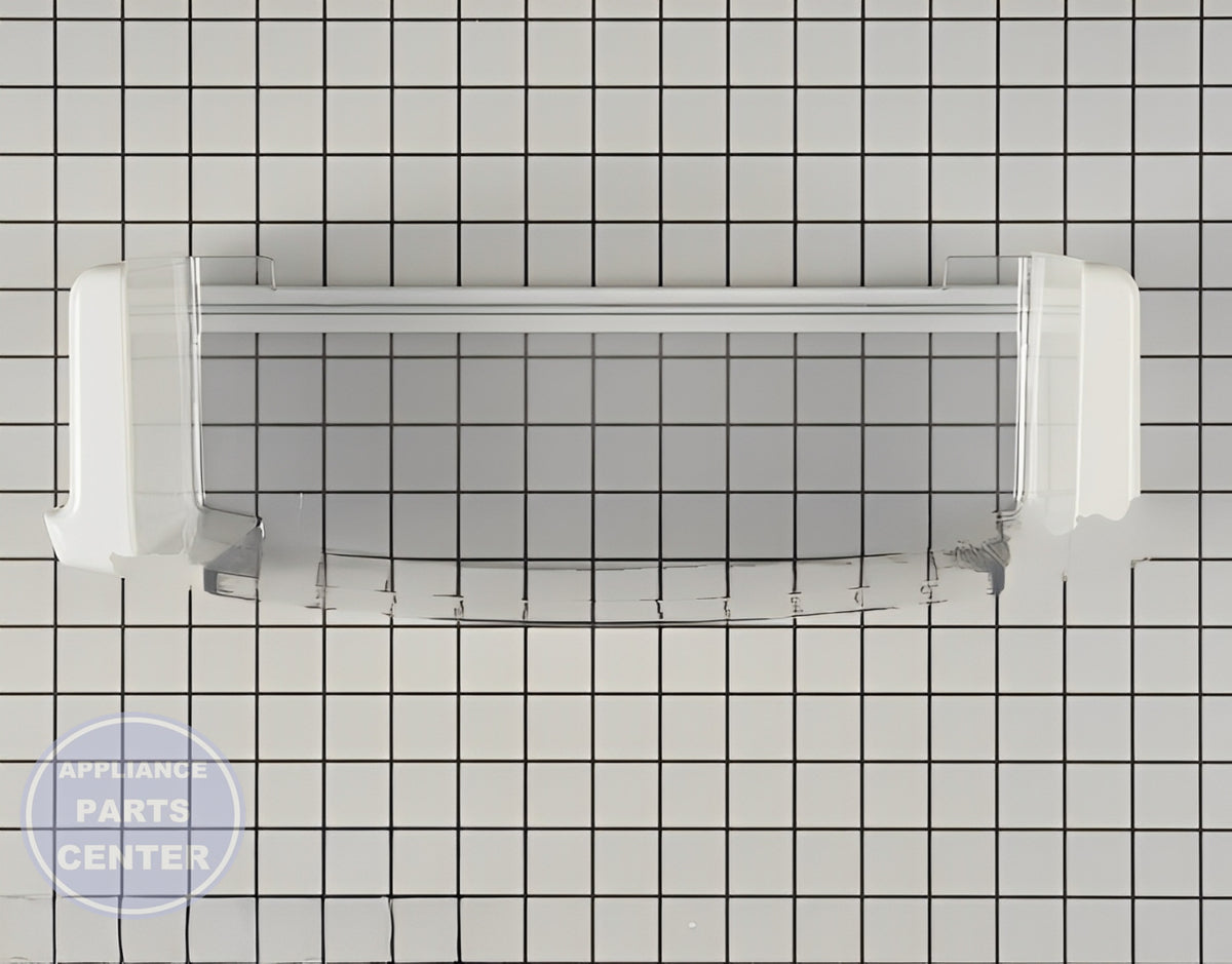Door Shelf Bin WR71X25604 - Side view with 10.5 x 5 x 4 inches measurements