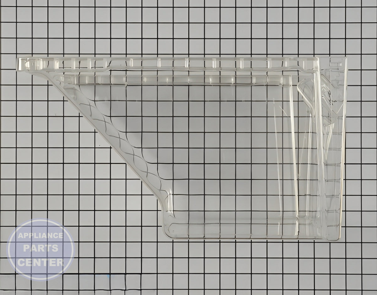 VEGETABLE PAN WR71X30982 - Detailed view of 18-inch width, 14-inch depth, and 6-inch height measurements