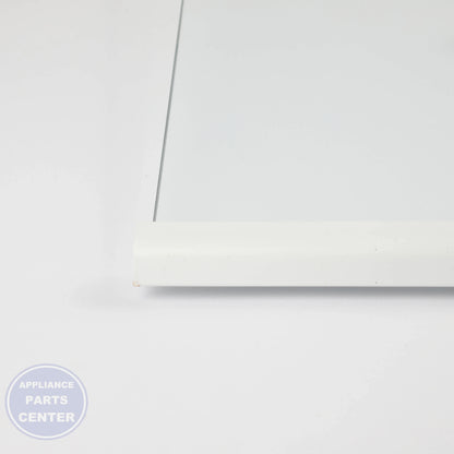 FRESH FOOD GLASS SHELF 22 - Detailed view of durable glass construction