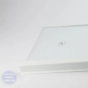 GEH FRESH FOOD GLASS SHELF 22 - Main view showing ample storage for GEH models