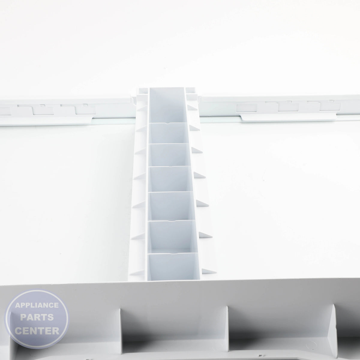 GEH VEGETABLE DRAWER COVER WITH GLASS WR71X42025 - Installation in specific model showing easy mounting points