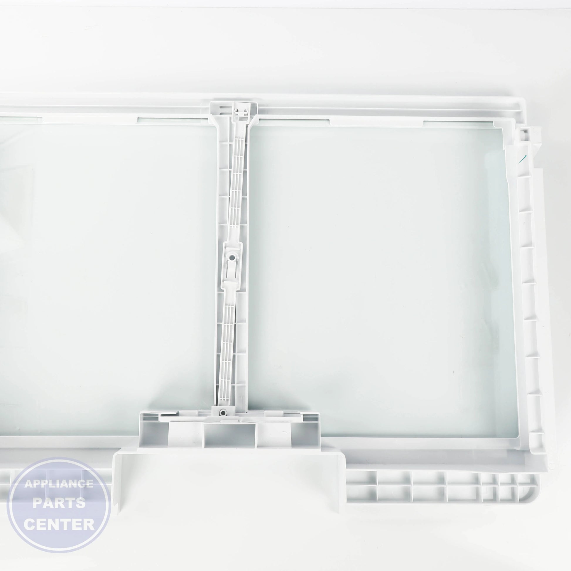 GEH FULL-WIDTH DRAWER COVER WITH GLASS WR71X42032 - Main view showing spacious design for GEH models