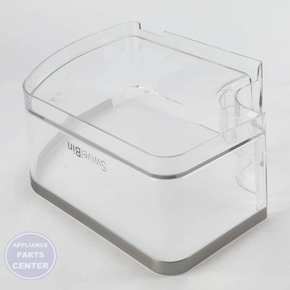 SWIVEL BIN WR71X43977 - Side view with precise measurements