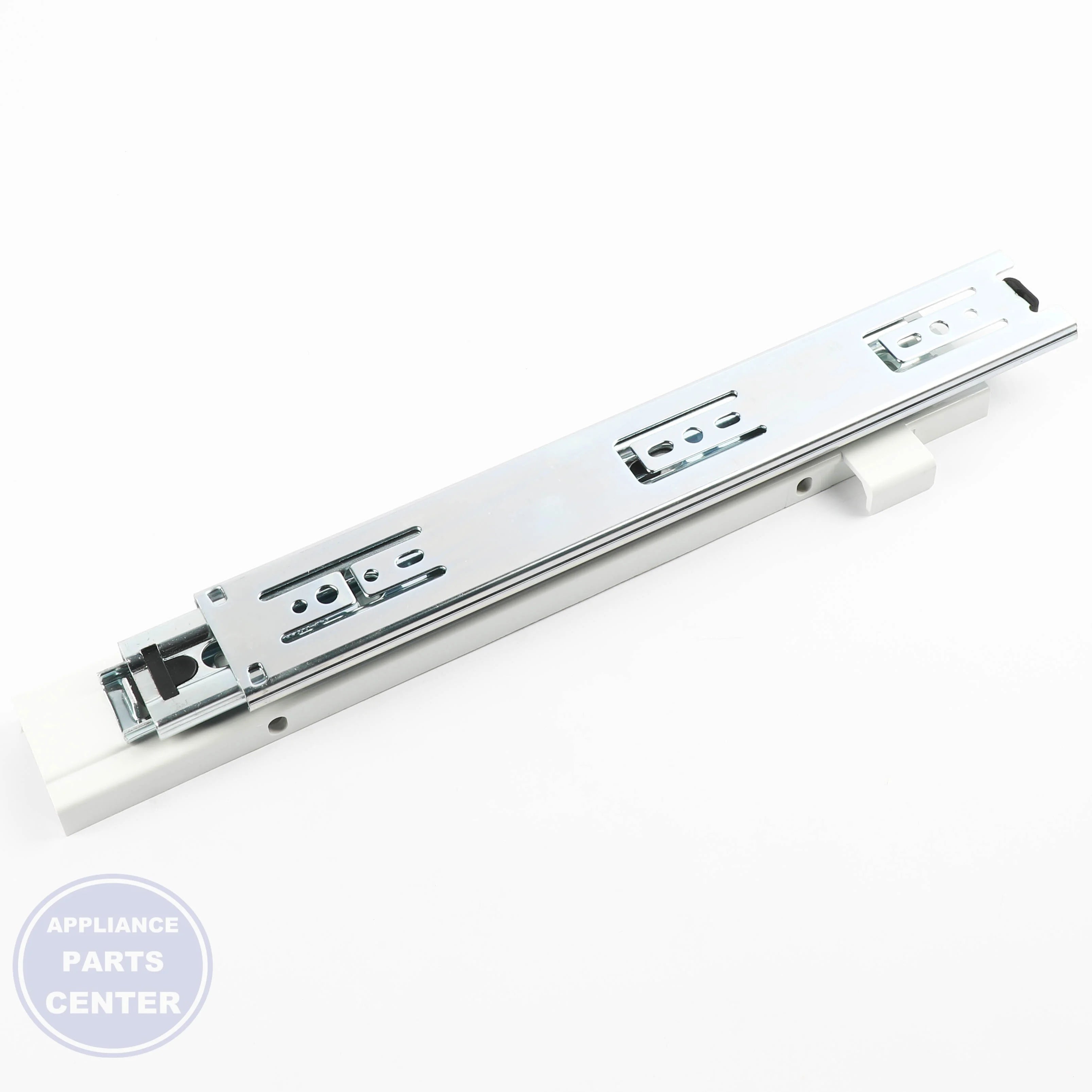 REFRIGERATOR UPPER SLIDE WR72X10278 - Side view with 50 lb weight support