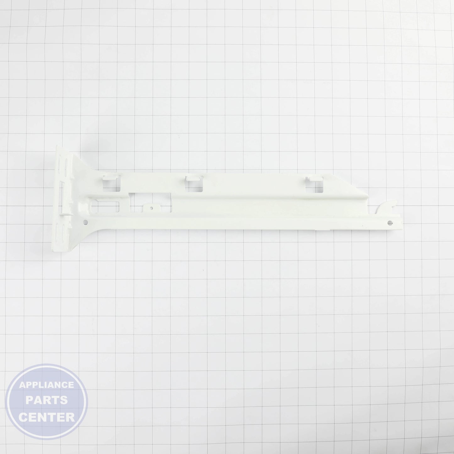 GEH BRACKET LOWER WR72X10299 - Installation in GEH Refrigerator model showing key mounting points