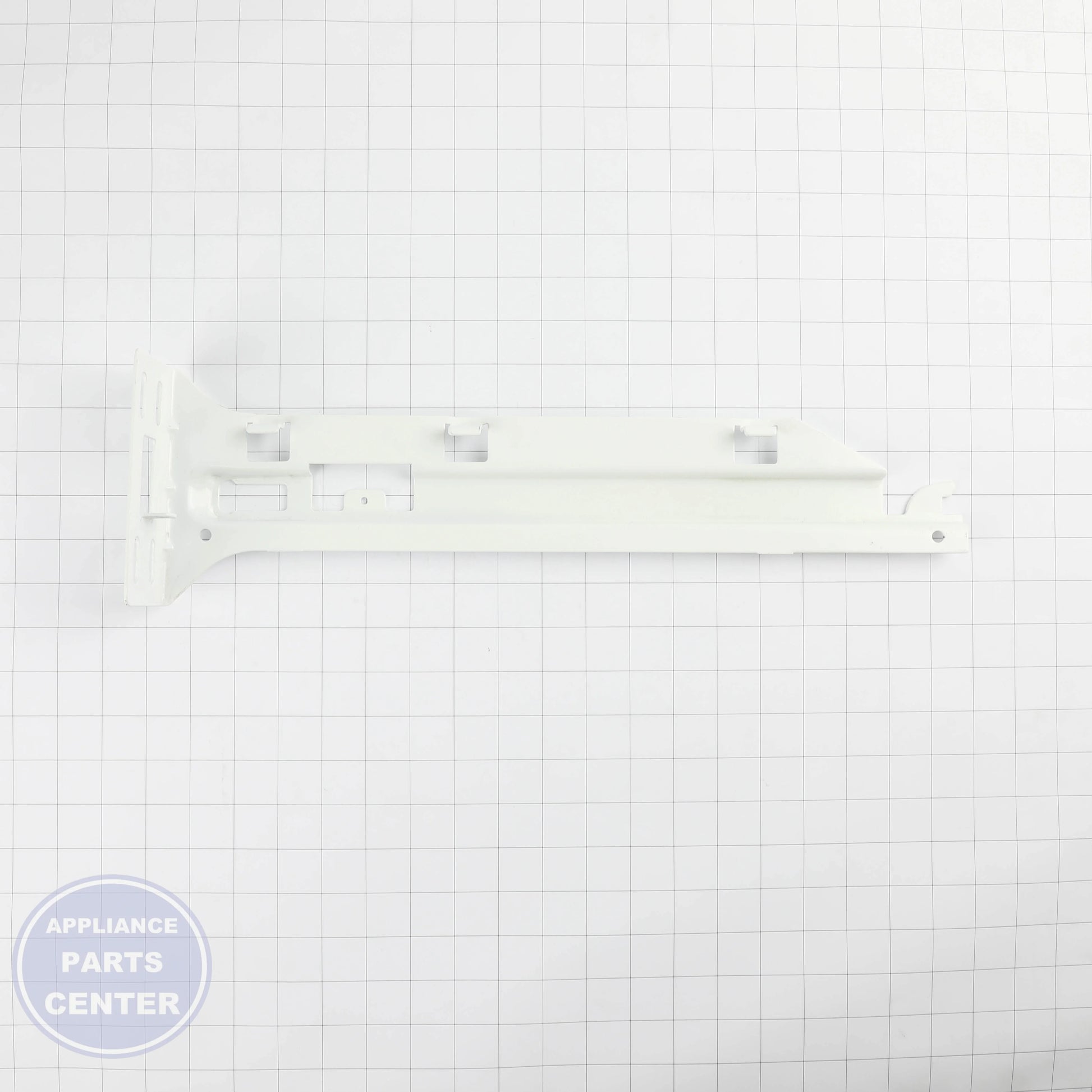 GEH BRACKET LOWER WR72X10299 - Installation in GEH Refrigerator model showing key mounting points