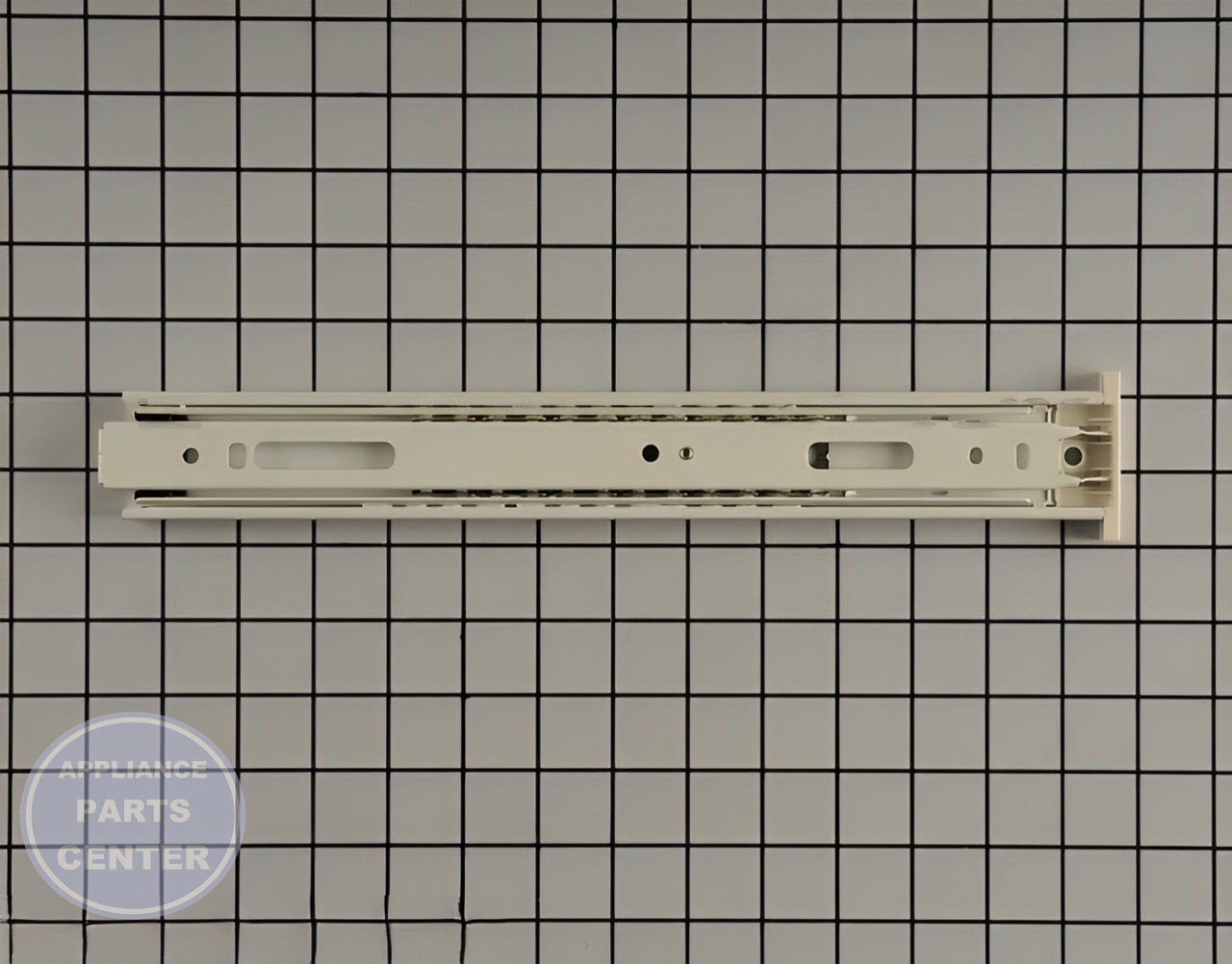 GE Drawer Slide Rail WR72X10463 - Main view showing smooth operation for GE Refrigerator models