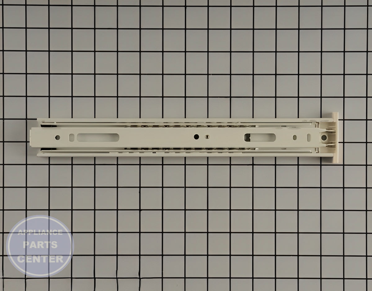 GE Drawer Slide Rail WR72X10463 - Main view showing smooth operation for GE Refrigerator models