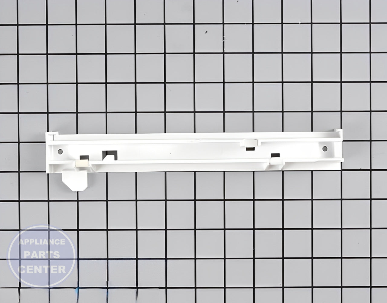 GE Drawer Slide Rail WR72X241 - Main view showing sturdy build for various refrigerator models