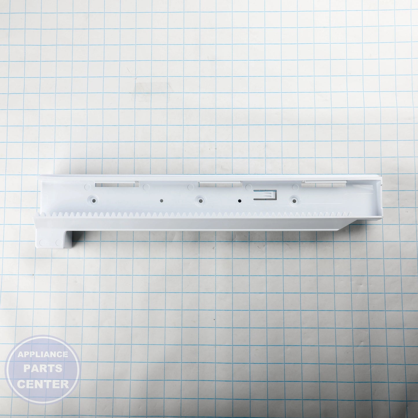 GEH HOLDER SLIDE FZ LH WR72X24768 - Installation in GEH Refrigerator model showcasing easy mounting points