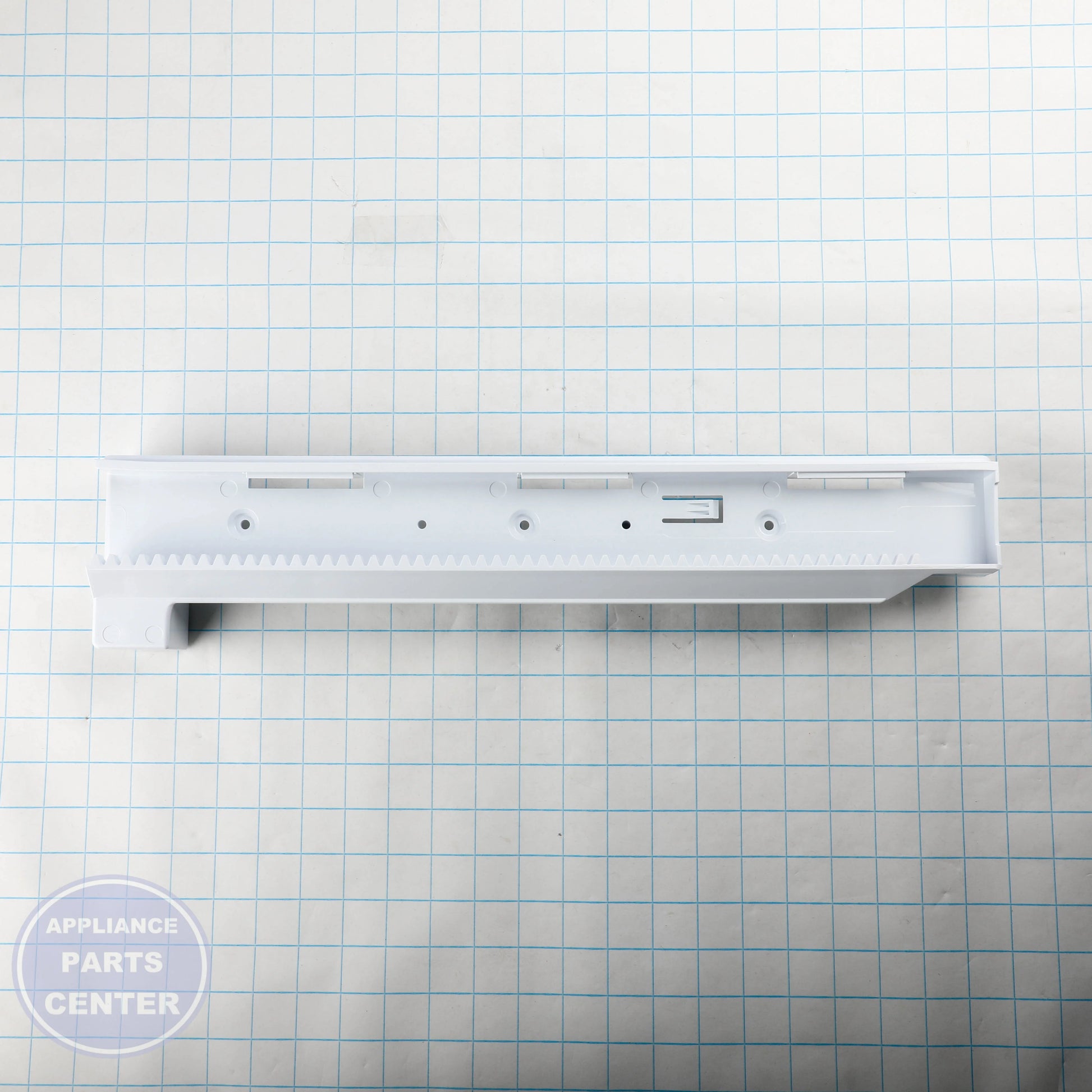 GEH HOLDER SLIDE FZ LH WR72X24768 - Installation in GEH Refrigerator model showcasing easy mounting points