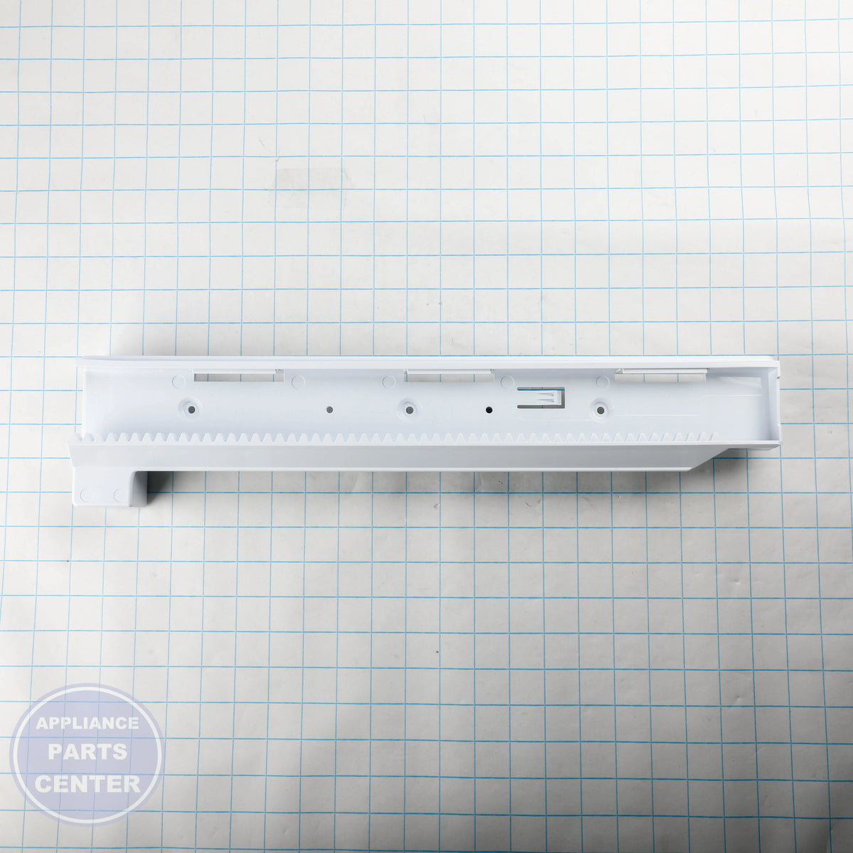 GEH HOLDER SLIDE FZ LH WR72X24768 - Installation in GEH Refrigerator model showcasing easy mounting points