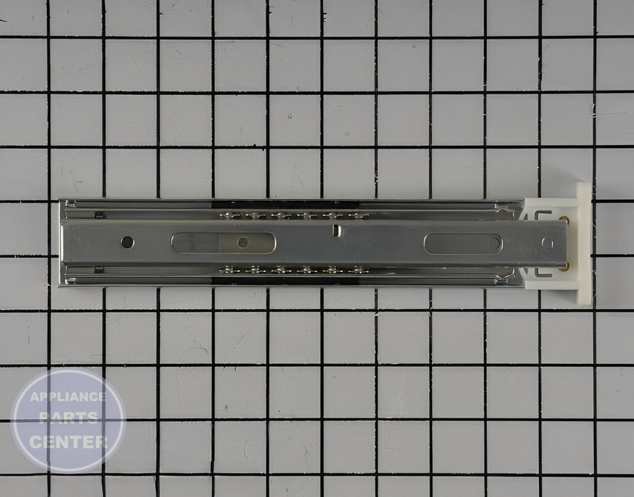 GE Drawer Slide Rail WR72X29093 - Main view showing sturdy construction for GE models
