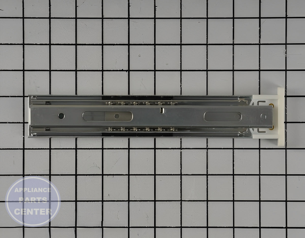 GE Drawer Slide Rail WR72X29093 - Main view showing sturdy construction for GE models