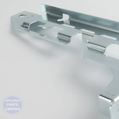 GEH FREEZER DOOR BRACKET LEFT WR72X29587 - Installation in GEH model showing key mounting points