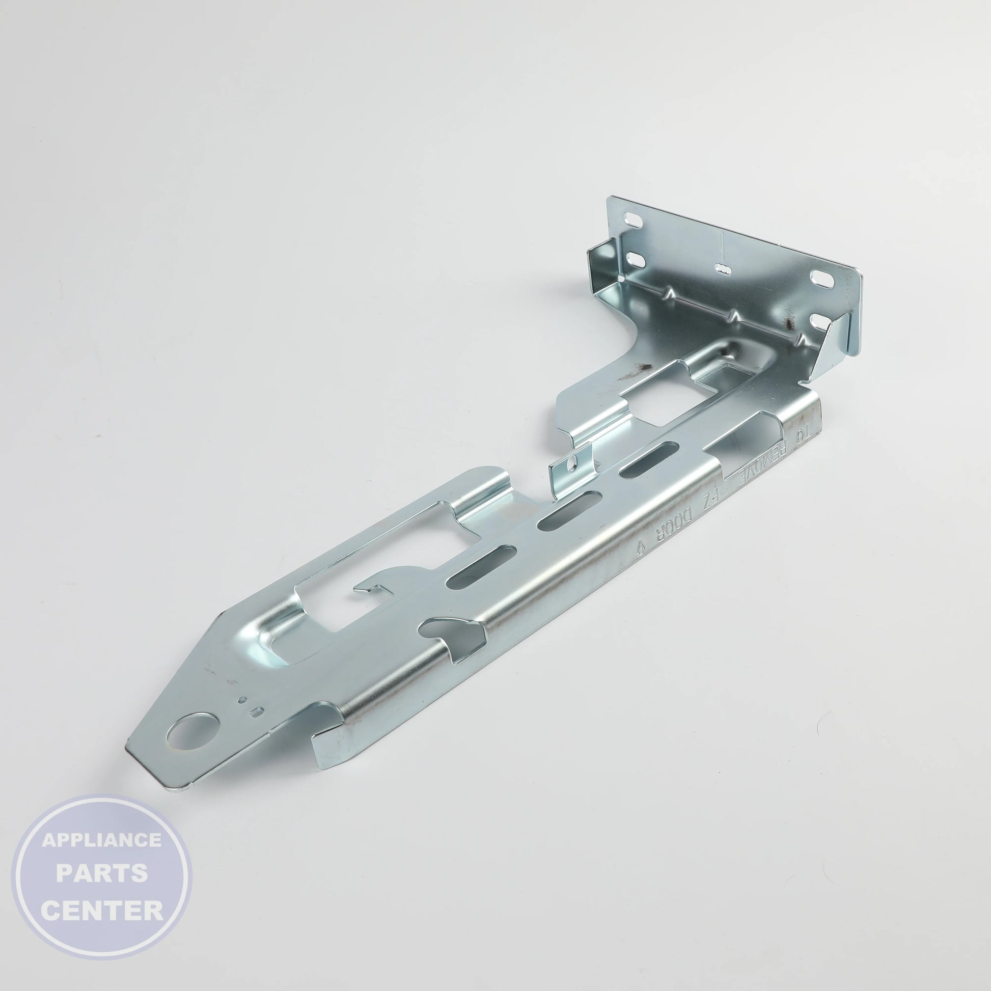 GEH FREEZER DOOR BRACKET LEFT WR72X29587 - Installation in GEH model showing key mounting points