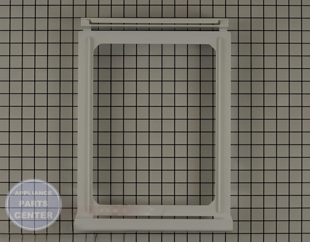 GE REFRIGERATOR DRAWER COVER WR72X31124 - Main view showing efficient shelving for GE ABC123 and XYZ456 models