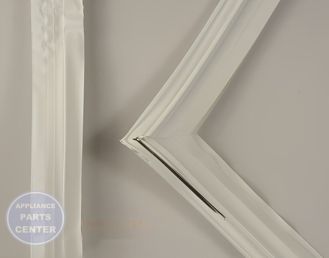 GE REFRIGERATOR WHITE DOOR GASKET WR78X20987 - Main view showing snug seal for various GE models