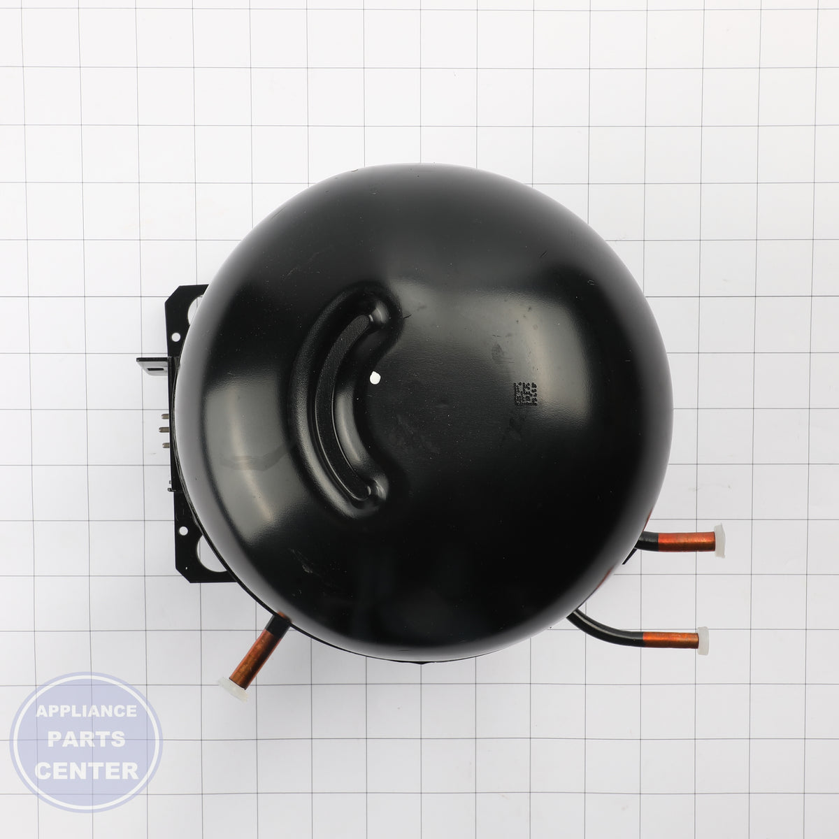 REFRIGERATOR COMPRESSOR WR78X23067 - Side view with durable specifications