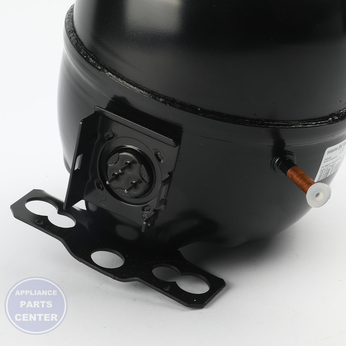 GEH REFRIGERATOR COMPRESSOR WR78X23067 - Installation in specific model showcasing key mounting points