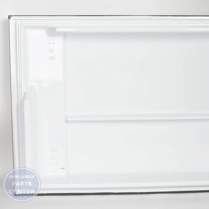FREEZER DRAWER FRONT - STAINLESS STEEL WR78X37411 - Detailed view of sturdy construction