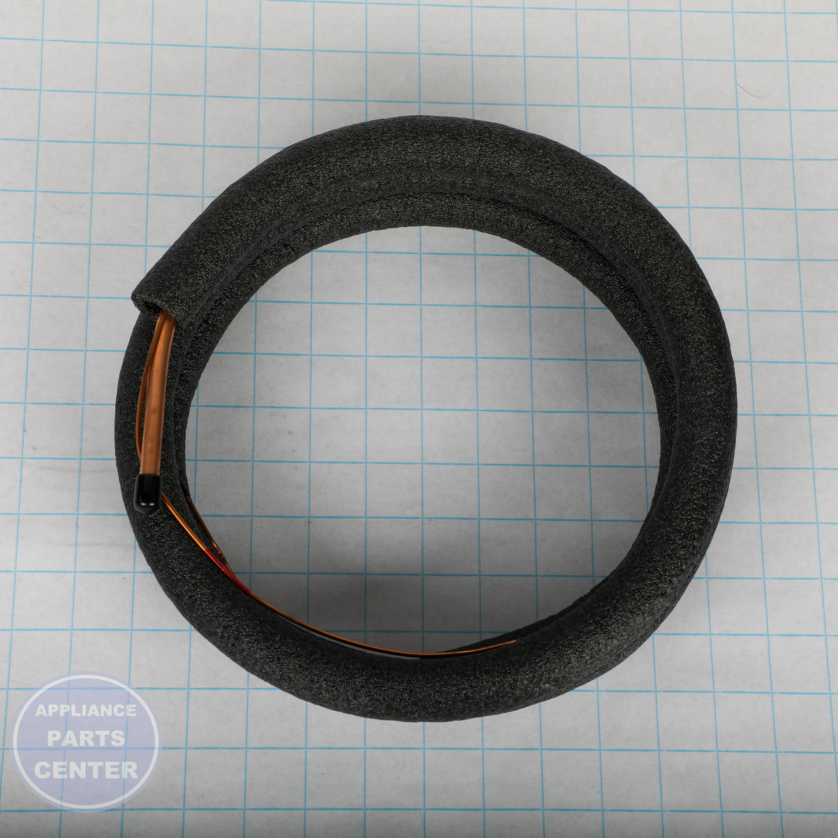 CAPILLARY TB WR86X105 - Side view with precise measurements