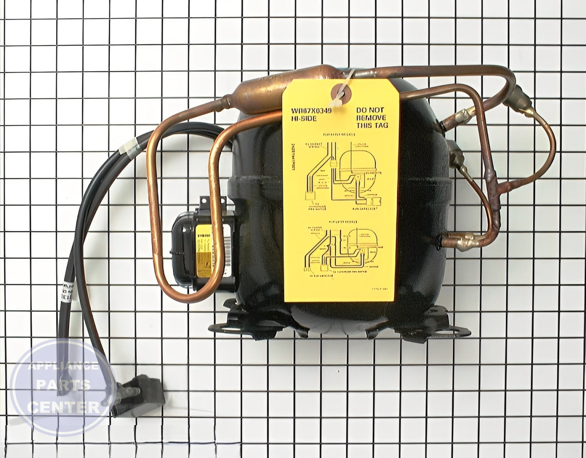 GE Compressor WR87X10082 - Main view showing efficient cooling for various models