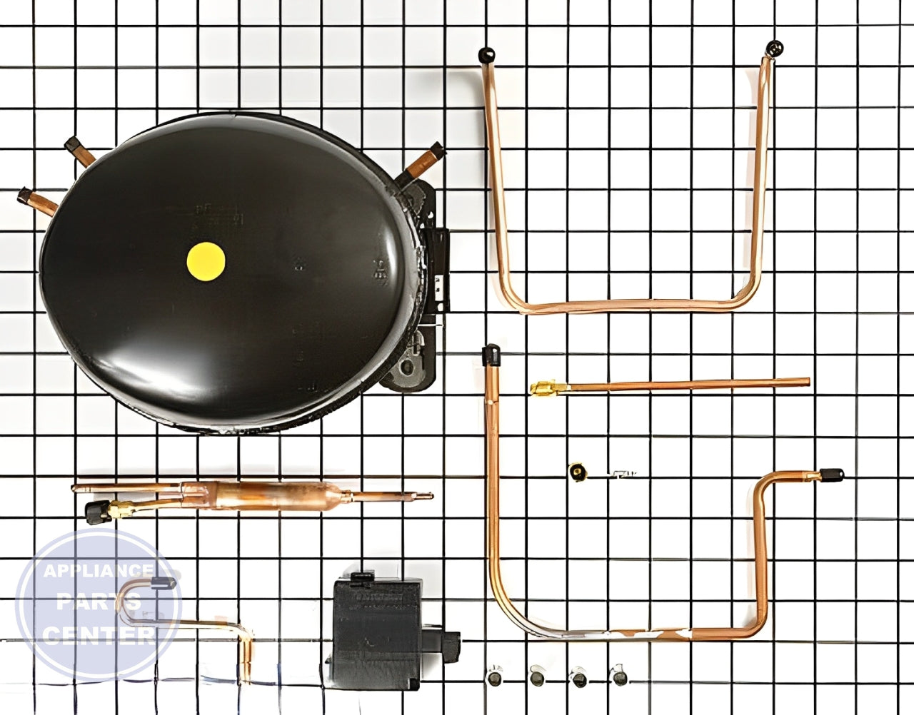 GE REFRIGERATOR COMPRESSOR VCC3 REPLACEMENT KIT WR87X10111 - Main view showing optimal cooling for GEN Freezer & Refrigerator models
