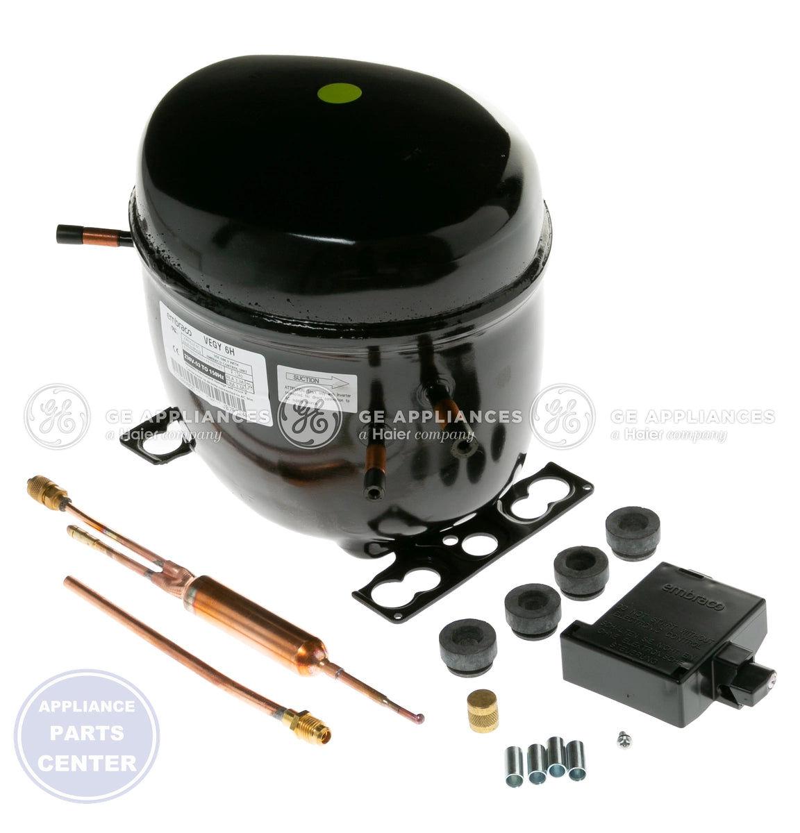 COMPRESSOR KIT INVERTER WR87X10199 - Detailed view of energy-efficient features