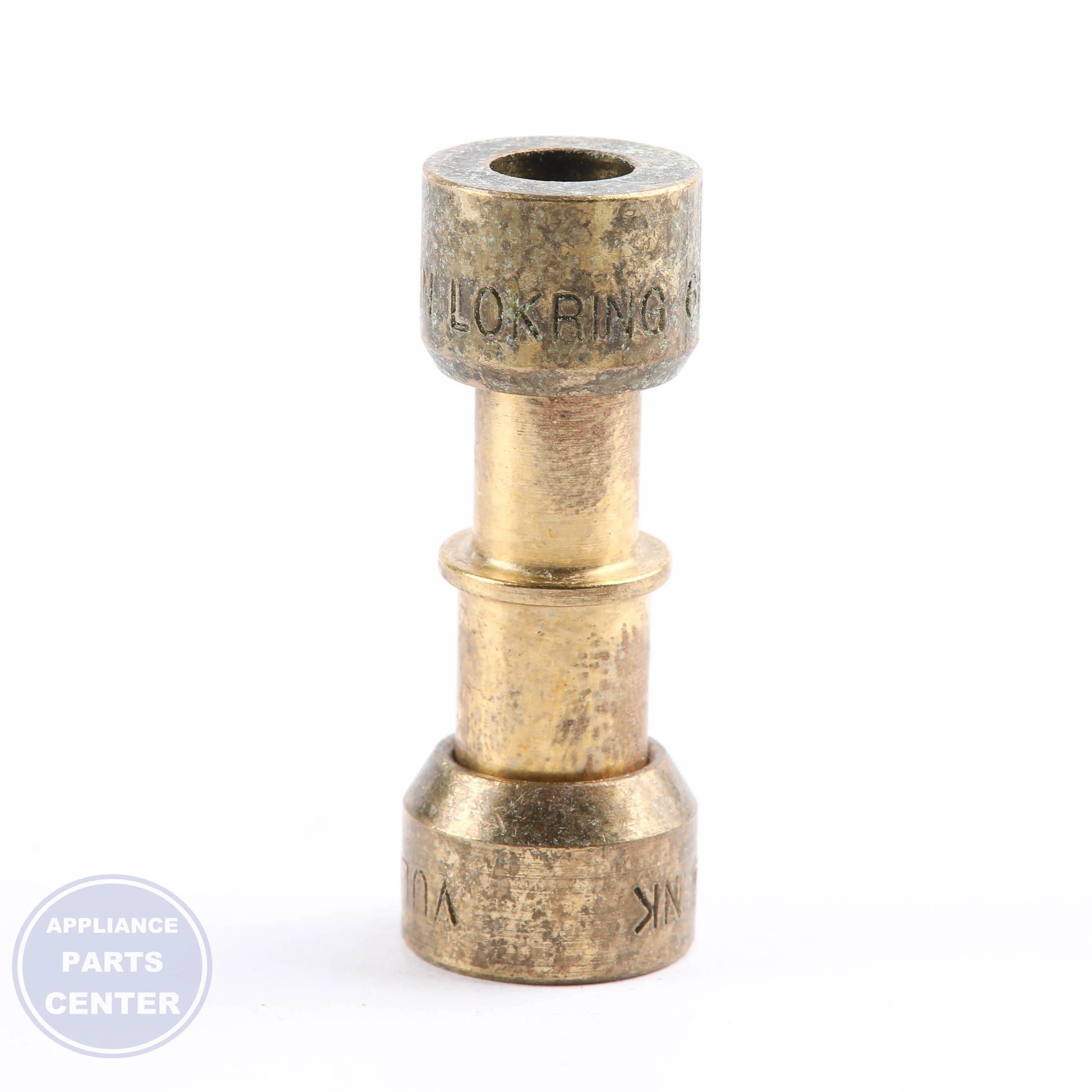 REFER .295 X 1/4 BRASS LOCK RING WR97X10081 - Detailed view of secure locking mechanism