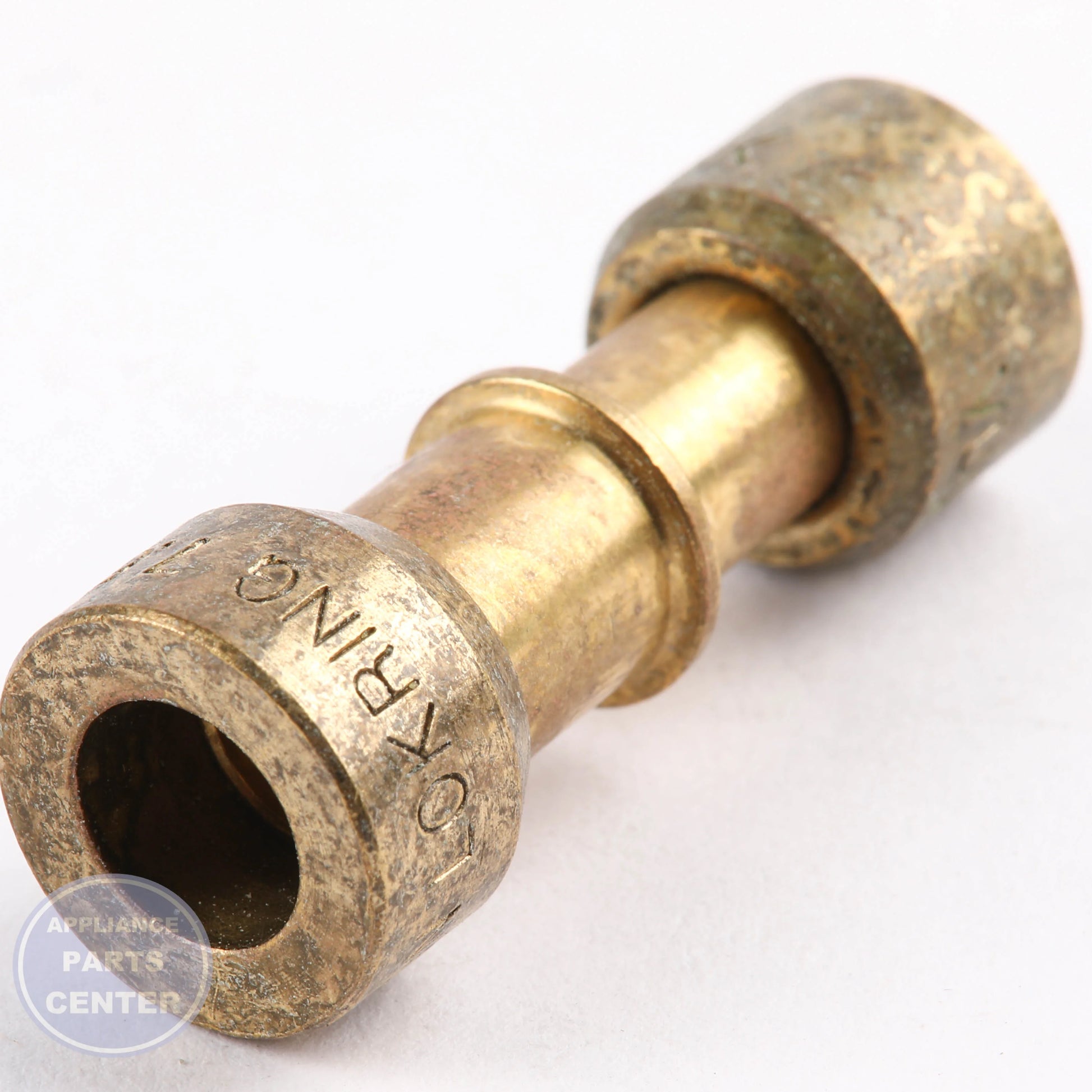 GEH REFER .295 X 1/4 BRASS LOCK RING WR97X10081 - Main view showing brass construction for GEH Ice Machine